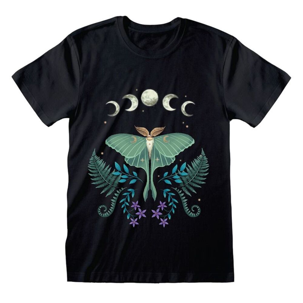 Something Different Unisex Adult Luna Moth T-Shirt / Black